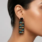 The 'Mosaic' Hand-Woven Geometric Drops